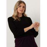 Minus Mersin Knit Tee Truien vesten Dames - Sweater - Hoodie - Vest- Zwart