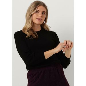 Minus Mersin Knit Tee Truien vesten Dames - Sweater - Hoodie - Vest- Zwart
