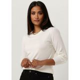 Zijden Dames T-Shirt Rondhals Kokon Zwo Gebroken Wit S - 100% Zijde