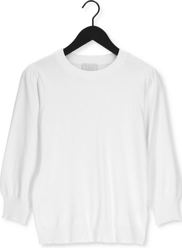 Zijden Dames T-Shirt Rondhals Kokon Zwo Gebroken Wit S - 100% Zijde