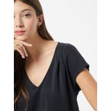 Peppercorn - Lana - Damesblouse - Zwart - V-hals