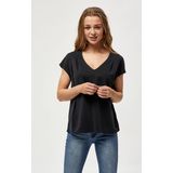 Peppercorn - Lana - Damesblouse - Zwart - V-hals