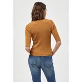 Peppercorn - Tana - Pullover - Bone Brown - 75% Viscose - 25% Nylon