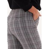 Minus Carma Check Flared Pants Broeken Dames - Multi