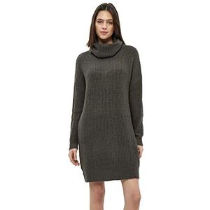 Desires Dames Jeddy Rollneck gebreide jurk, Beluga Green, L