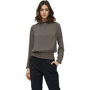 Peppercorn Dames Giada Blouse 1, Zwart PR, S