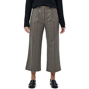 Desires Dames Junette Cropped Broek 1, Nomad Sand Checked, 6