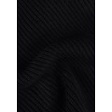 Minus - Gebreide Jurk - Zwart - Dames - 2XL