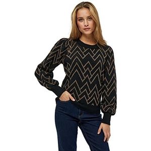 Peppercorn Dames Haddison Pullover UK | Herfst Vest | Maat XL Trui, 9000 Zwart, 9000 Zwart, XL