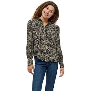 Minus Vrouwen Juvia Shirt 2, Wood Smoke Swirl Print, 10