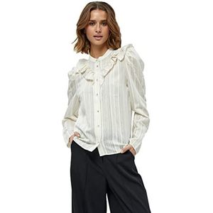 Minus Dames Belima Shirt, Zand Grijs, 12