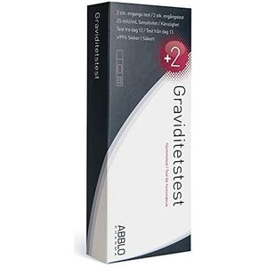 ABBLO de vroegste zwangerschapstest - (DE-ES-UK) - test 7 dagen voor de periode. 5 mlU/mL gevoeligheid. … (DK-NO-SE taal/language)