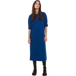 Norr - Sawyer New Dress - Blauw - Jerseyjurk