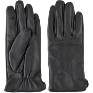 PIECES Pcnellie Leather Smart Glove Noos Dameshandschoenen, zwart.