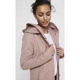 ONLY - Onledona Light Coat Otw Noos - Damesmantel - Bruin - Met Gedrapeerde Capuchon