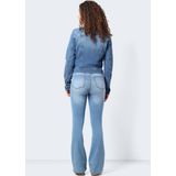 Noisy May - Debra Jas - Blauw - 75% Katoen - Knoopsluiting