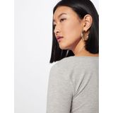 Vero Moda - 10152908 - Longsleeve - Zwart - Katoen/Elastaan