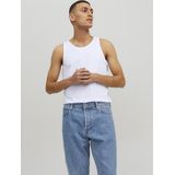 Jack & Jones - 2-pack - Heren Hemden - Wit - Katoen