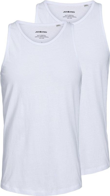 Jack & Jones - 2-pack - Heren Hemden - Wit - Katoen