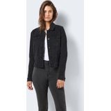 Noisy May - Kort Spijkerjack - Blauw - Katoenmix