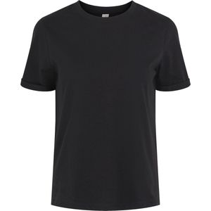 Pieces Pcria Ss Fold Up Solid Tee Noos Bc Dames t-Shirt