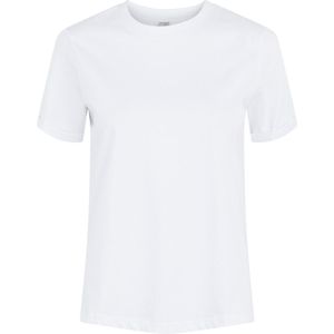 Pieces Pcria Ss Fold Up Solid Tee Noos Bc Dames t-Shirt