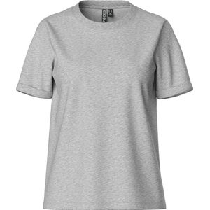 Pieces - Pcria Ss Fold Up Solid Tee Jrs Noos Bc - Dames - t-Shirts