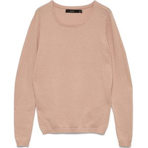 Vero Moda - Gebreide Trui - Misty Rose - 100% Katoen - Regular Fit