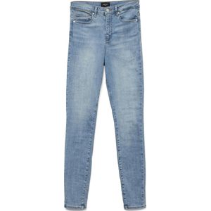 Vmsophia - High Rise Skinny Fit Jeans - Blauw - Stretchstof