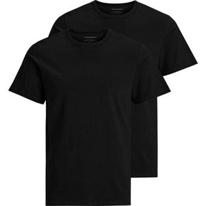 Jack & Jones - T-shirts - Zwart en Wit - Katoen - 2-pack