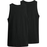 Jack & Jones - 2-Pack - Heren Hemden - Zwart - Katoen