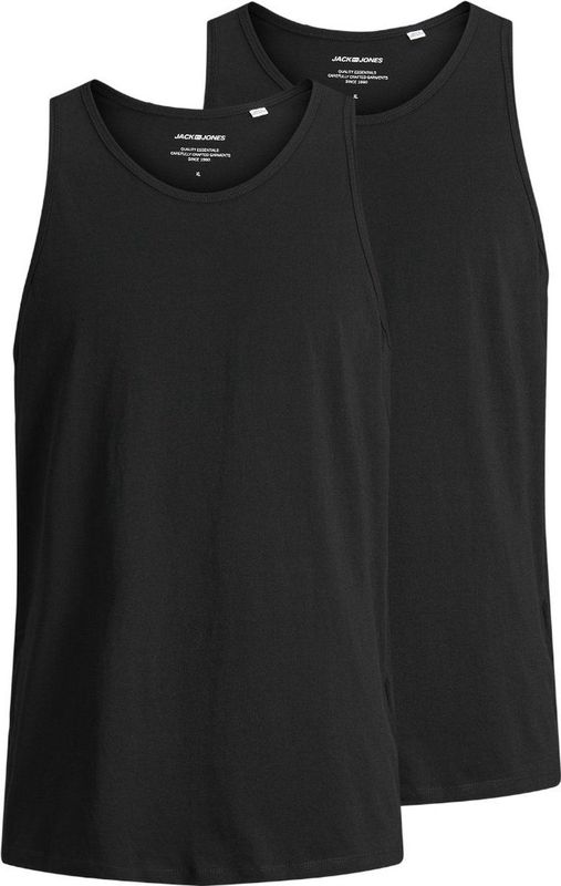 Jack & Jones - 2-Pack - Heren Hemden - Zwart - Katoen