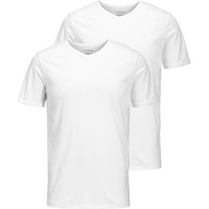 Jack&jones Jacbasic v Neck Tee Ss 2 Pack Noos Heren t Shirt