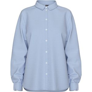 PIECES - PCIRENA LS OXFORD SHIRT WVN NOOS - Blouse - Wit - Katoen