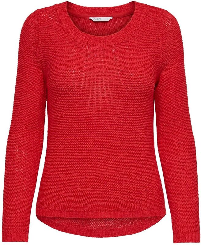 Gebreide Pullover - O-hals - Lange Mouwen - Regular Fit