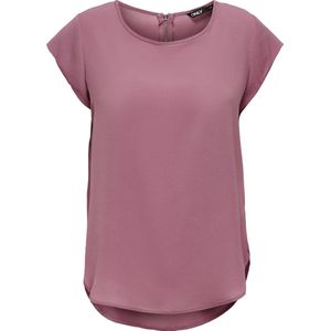 Onlvic - Top - Zwart - Korte Mouwen - O-hals - Regular Fit