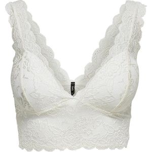 Only - Chloe Lace - Damesbeha - Zwart - Kanten - Gewatteerde Cups