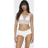 Only - Chloe - Bralette - Zwart - Katoen/Nylon - Gewatteerde Cups
