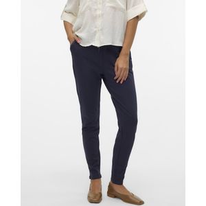 VERO MODA Tapered Fit Broek Eva Donkerblauw