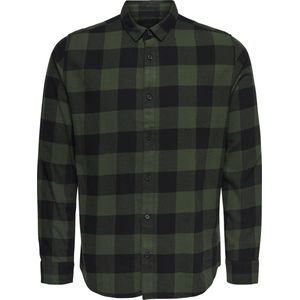 Tom Tailor - Overhemd - Blauw - Geometrisch Ontwerp - Lange Mouwen