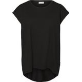 Noisy May NMMATHILDE LOOSE LONG TOP BG NOOS Dames T-shirt - Zwart