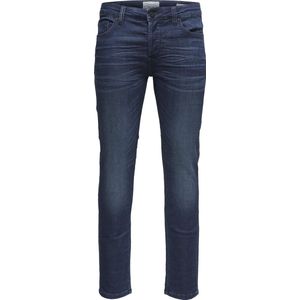 Heren - Slim Fit Jeans - Blauw - Denim - 5-Pocket-Stijl