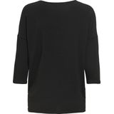 Top - O-hals - 3/4 Mouwen - Loose Fit - Polyester