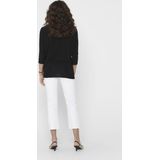 Top - O-hals - 3/4 Mouwen - Loose Fit - Polyester