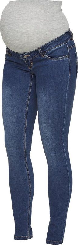 Mamalicious Mllola Slim Blue Jeans Dames Jeans