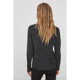 Vero Moda - 10201022 - Gebreide Trui - Zwart - Hoogsluitend