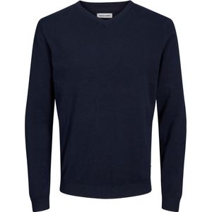 JACK JONES - Gebreide Trui - Blauw - Katoen