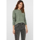 Vmdoffy - Gebreide Pullover - O-hals - Lange Mouwen - Regular Fit