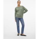 Vmdoffy - Gebreide Pullover - O-hals - Lange Mouwen - Regular Fit