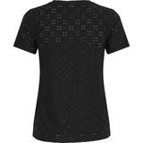 JDY - Jdycathinka Top - Zwart - Jersey - Korte Mouwen